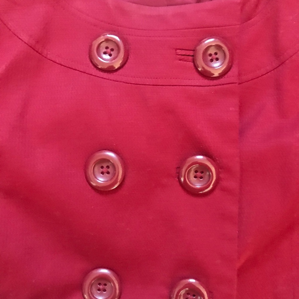 Banana Republic Double Breast Cropped Blazer - Picture 2 of 3